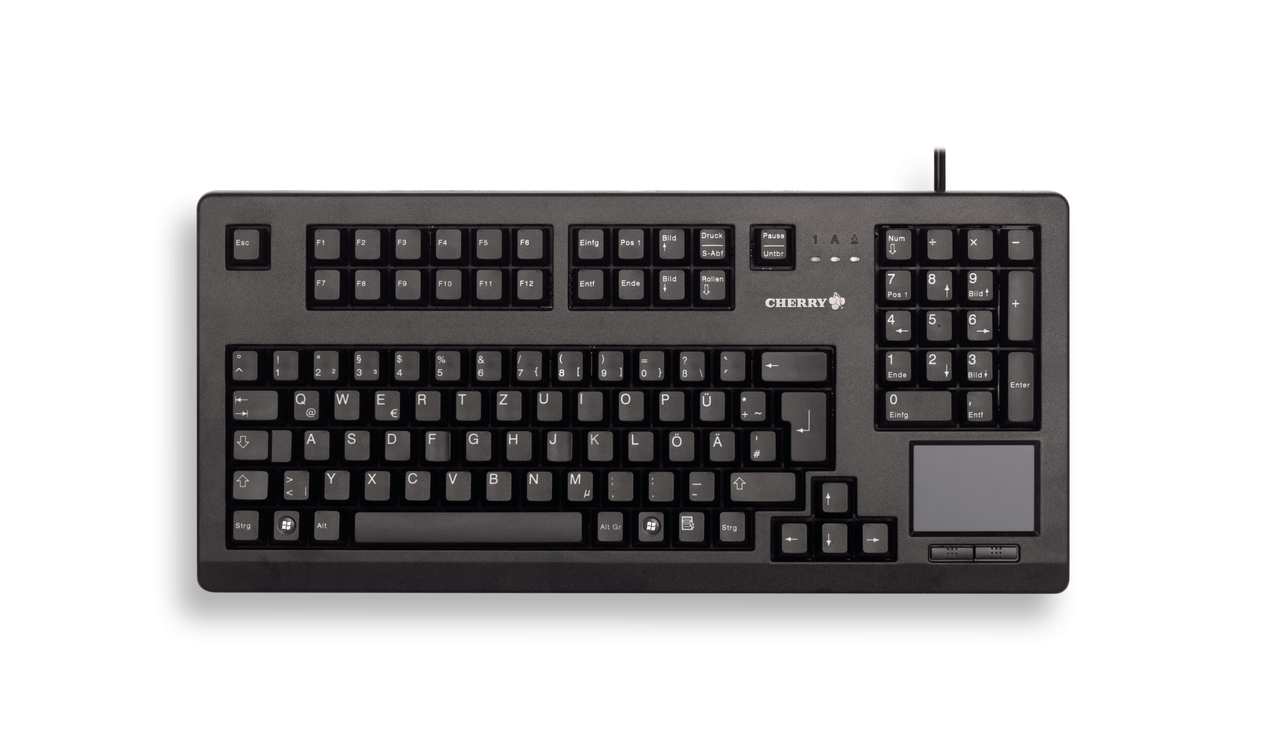 CHERRY TouchBoard G80-11900 toetsenbord Universeel USB QWERTZ Duits Zwart