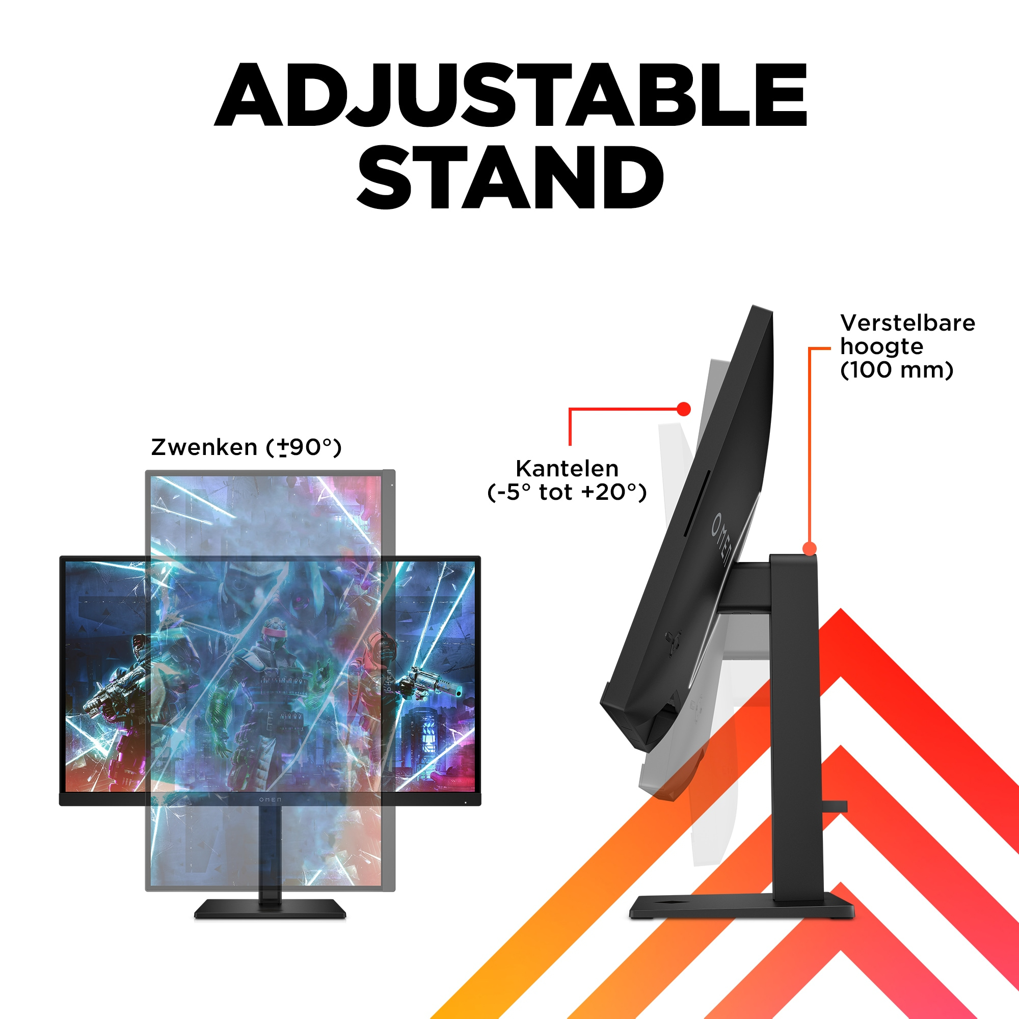 OMEN by HP 27 inch FHD 240 Hz gaming monitor - OMEN 27s - Afbeelding 4