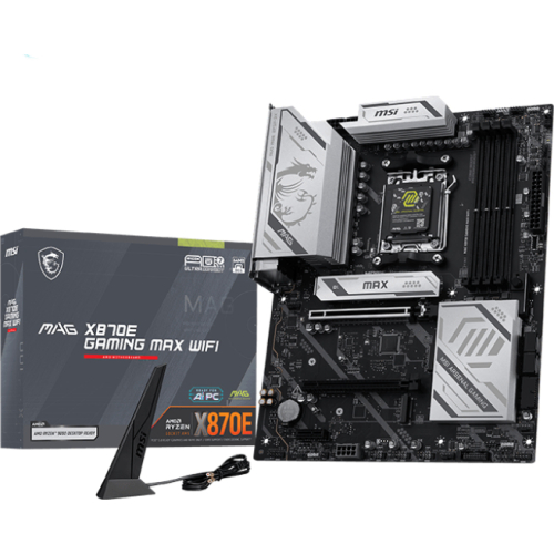 MSI MAG X870E GAMING MAX WIFI moederbord AMD X870E Socket AM5 ATX