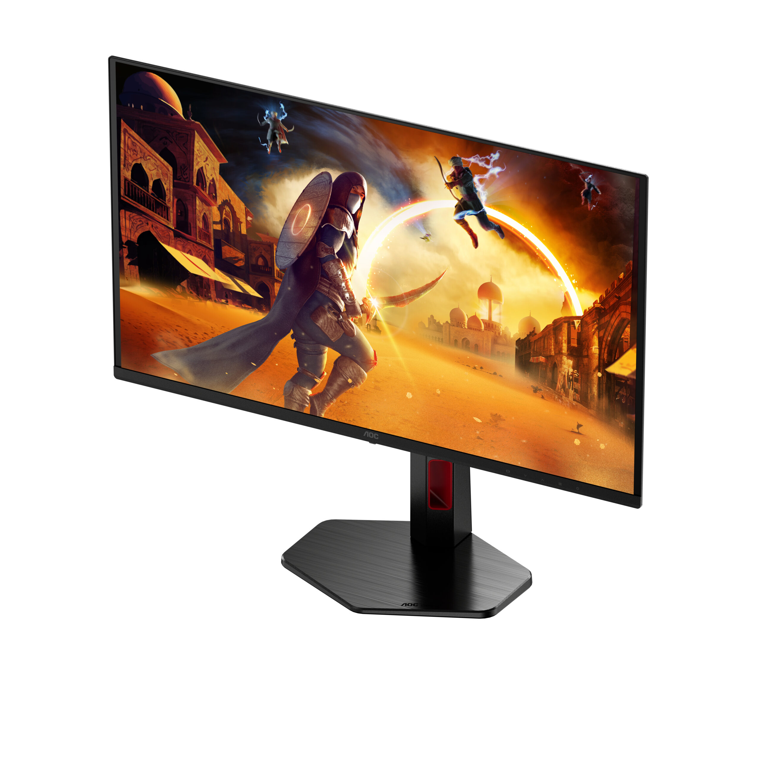 AOC G4 Q27G4SDR computer monitor 67,3 cm (26.5") 2560 x 1440 Pixels Quad HD QD-OLED Zwart, Rood - Afbeelding 9