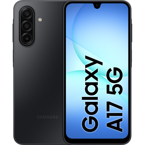 Samsung Galaxy A17 5G 17 cm (6.7") Hybride Dual SIM USB Type-C 8 GB 256 GB 5000 mAh Zwart