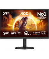 AOC G4 Q27G4XF computer monitor 68,6 cm (27") 2560 x 1440 Pixels Quad HD LED Zwart, Grijs