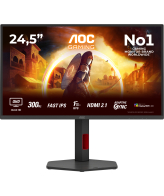 AOC G4 Q25G4SR computer monitor 62,2 cm (24.5") 2560 x 1440 Pixels Quad HD LED Zwart, Rood