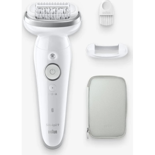 Braun Silk-épil 9 BR2-225328 epilator 40 pincetten Grijs, Wit