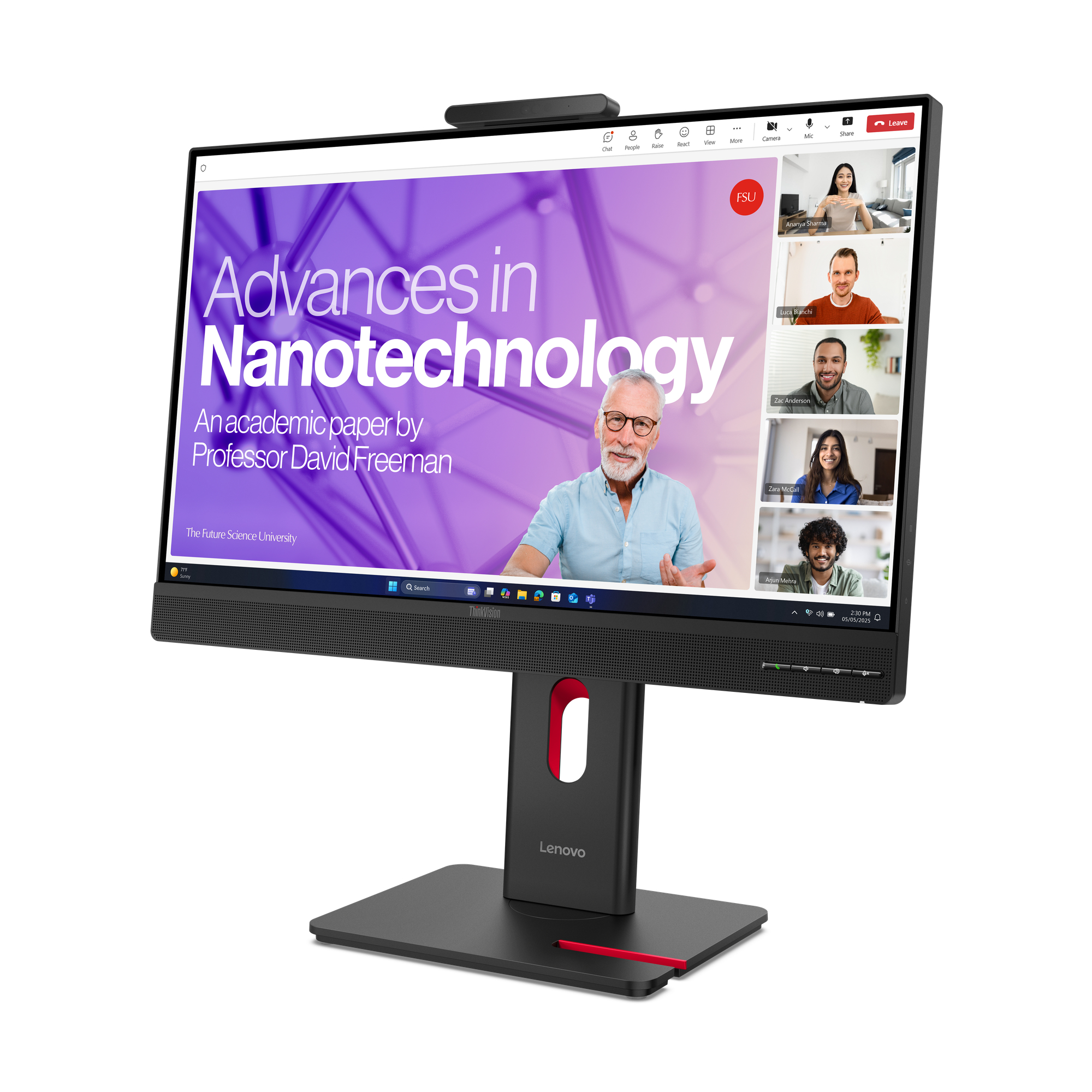 Lenovo ThinkVision T27QD-4v Monitor - Afbeelding 4