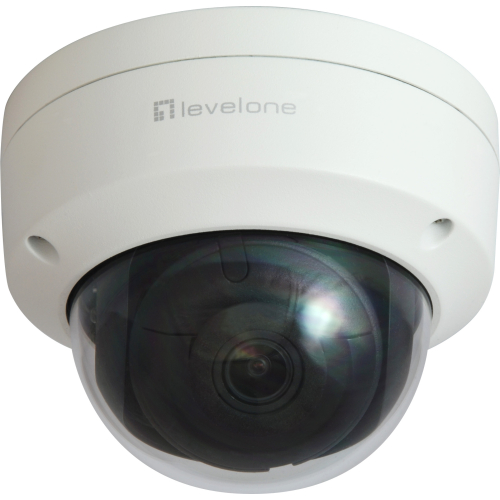 LevelOne FCS-3402 bewakingscamera Dome IP-beveiligingscamera Binnen & buiten 1920 x 1080 Pixels Plafond/muur
