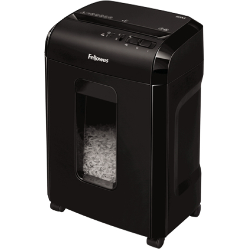 Fellowes Powershred 10M papiervernietiger Microversnippering Zwart