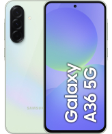 Samsung Galaxy A36 5G 17 cm (6.7") Dual SIM Android 15 USB Type-C 6 GB 128 GB 5000 mAh Limoen