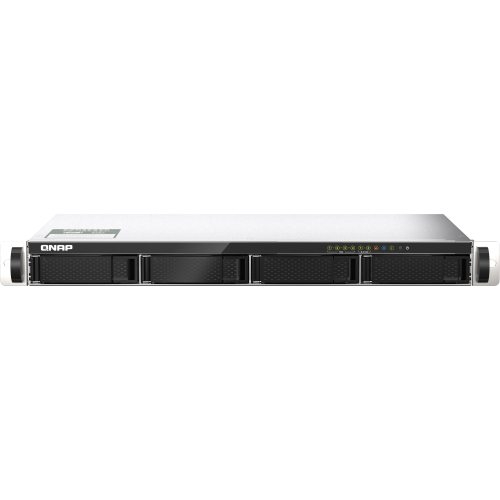 QNAP TS-435XEU NAS Rack (1U) Marvell CN9131 4 GB DDR4 0 TB QNAP QTS Zwart, Grijs