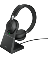 Jabra Evolve2 65 Headset Draadloos Hoofdband Kantoor/callcenter USB Type-C Bluetooth Oplaadhouder