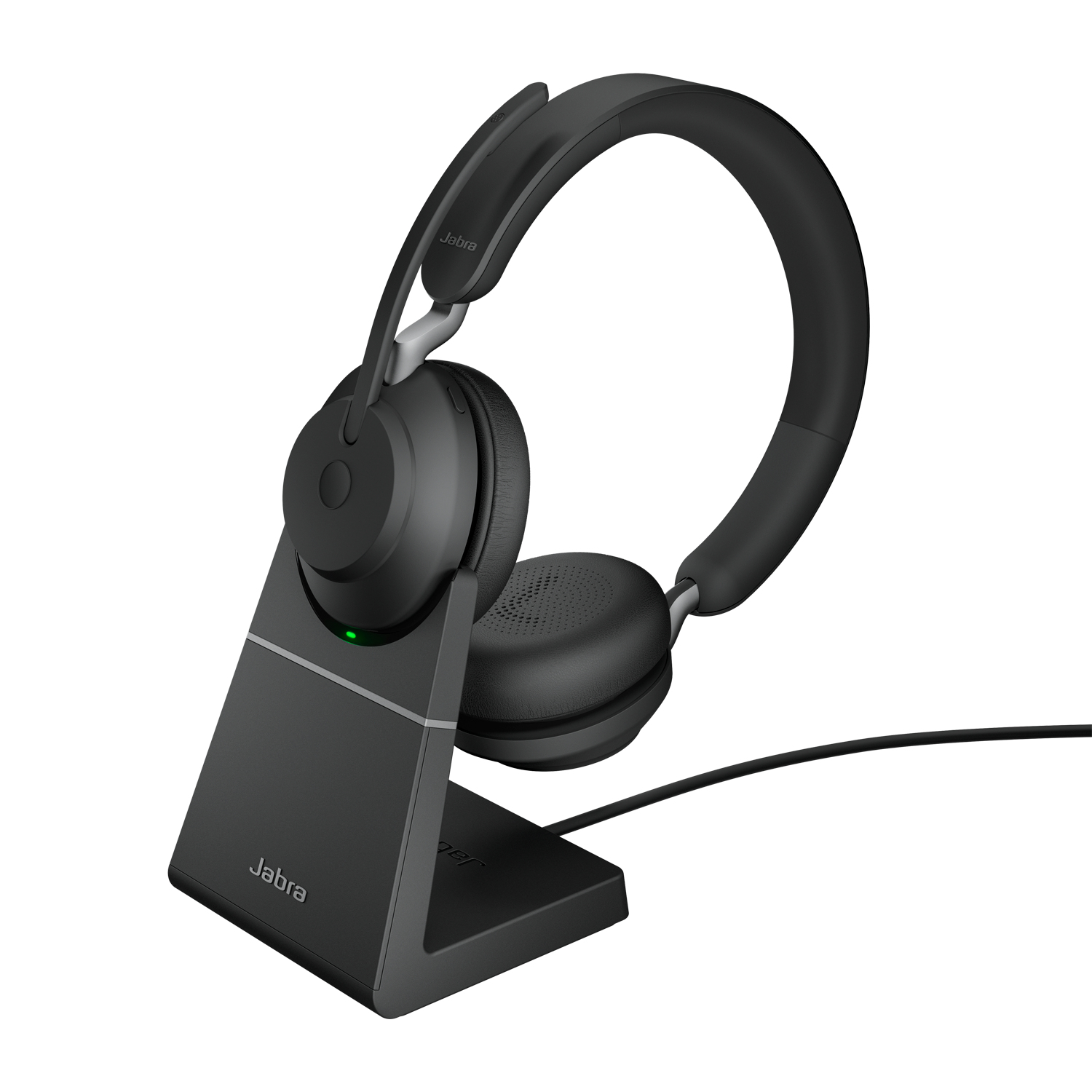 Jabra Evolve2 65 Headset Draadloos Hoofdband Kantoor/callcenter USB Type-C Bluetooth Oplaadhouder