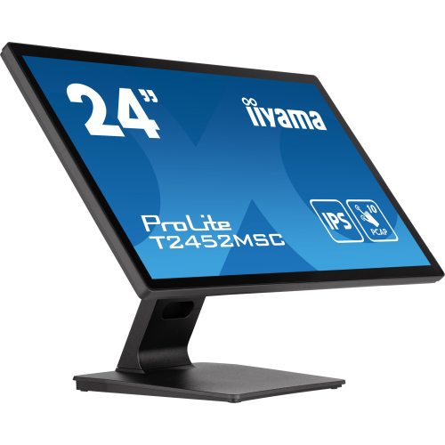 iiyama ProLite T2452MSC-B1 computer monitor 60,5 cm (23.8") 1920 x 1080 Pixels Full HD LCD Touchscreen Multi-gebruiker Zwart