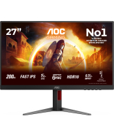 AOC G4 27G4HA computer monitor 68,6 cm (27") 1920 x 1080 Pixels Full HD LED Zwart, Rood