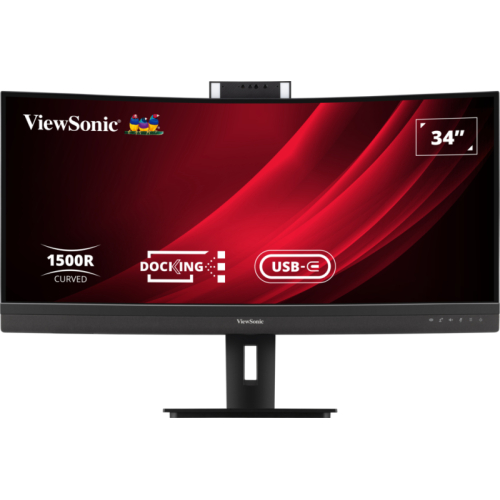 Viewsonic VG3457CV computer monitor 86,4 cm (34") 3440 x 1440 Pixels UltraWide Quad HD LED Zwart