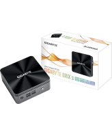GIGABYTE GB-BRI3H-10110 PC/workstation barebone Zwart i3-10110U BGA 1528 2,1 GHz