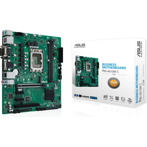 ASUS Pro H610M-C-CSM Intel H610 LGA 1700 micro ATX