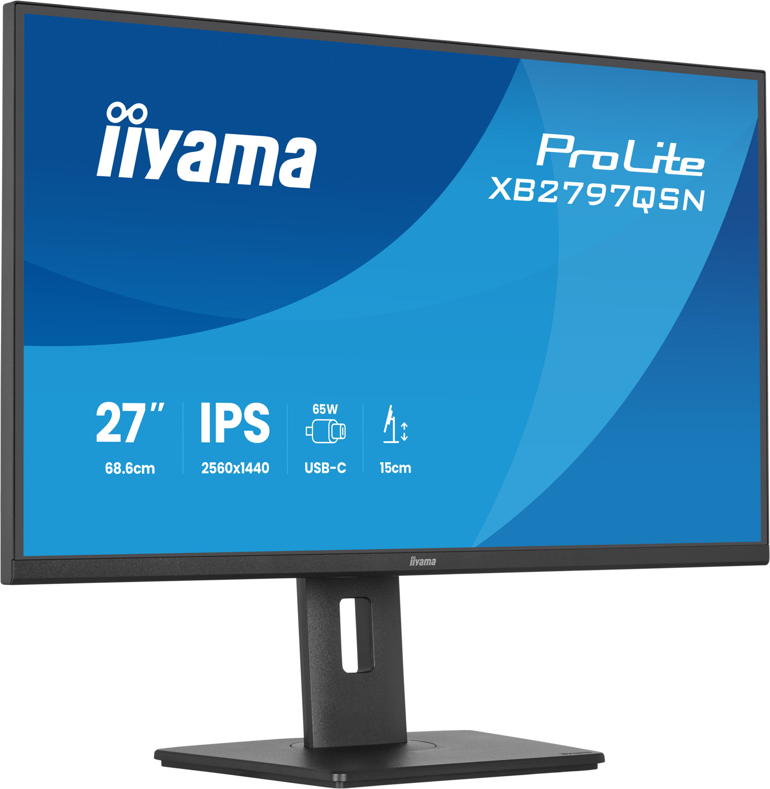 iiyama ProLite XB2797QSN-B1 computer monitor 68,6 cm (27") 2560 x 1440 Pixels Quad HD LCD Zwart - Afbeelding 6