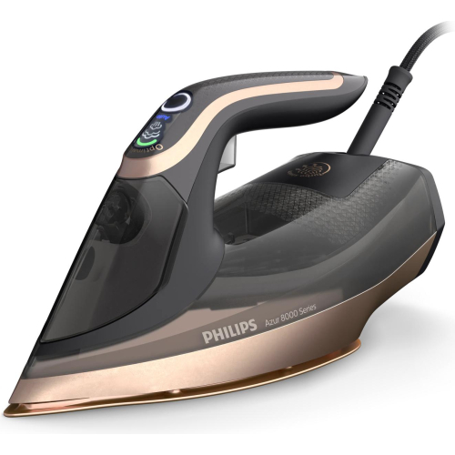 Philips DST8041/80 strijkijzer Stoomstrijkijzer SteamGlide Elite-zoolplaat 3000 W Zwart