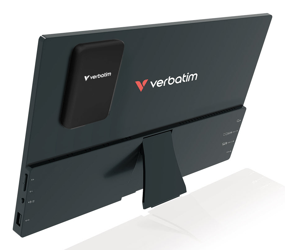 Verbatim 32088 Draagbare televisie en monitoor Draagbare monitor Zwart 35,6 cm (14") LED 1920 x 1080 Pixels - Afbeelding 2