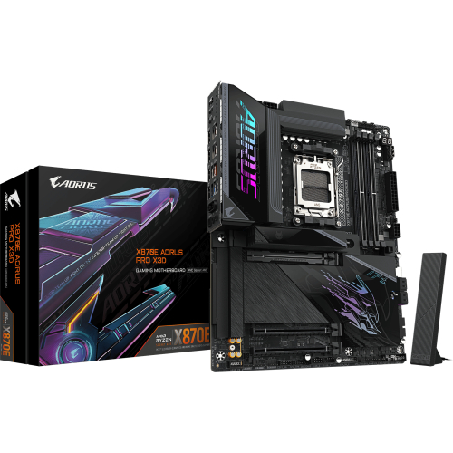 GIGABYTE X870E AORUS PRO X3D AMD X870E Socket AM5 ATX