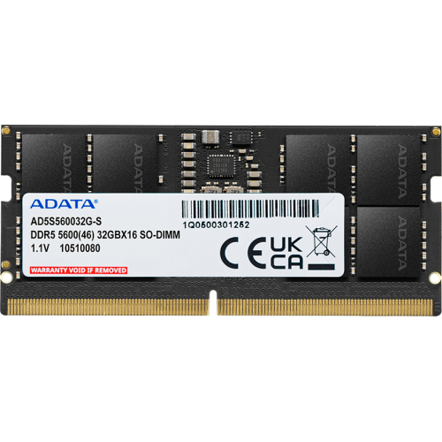 ADATA Premier geheugenmodule 16 GB 1 x 16 GB DDR5 262-pin SO-DIMM ECC