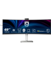 Philips 49B2U6900CH/00 computer monitor 124 cm (48.8") 5120 x 1440 Pixels Dual QHD LCD Zwart