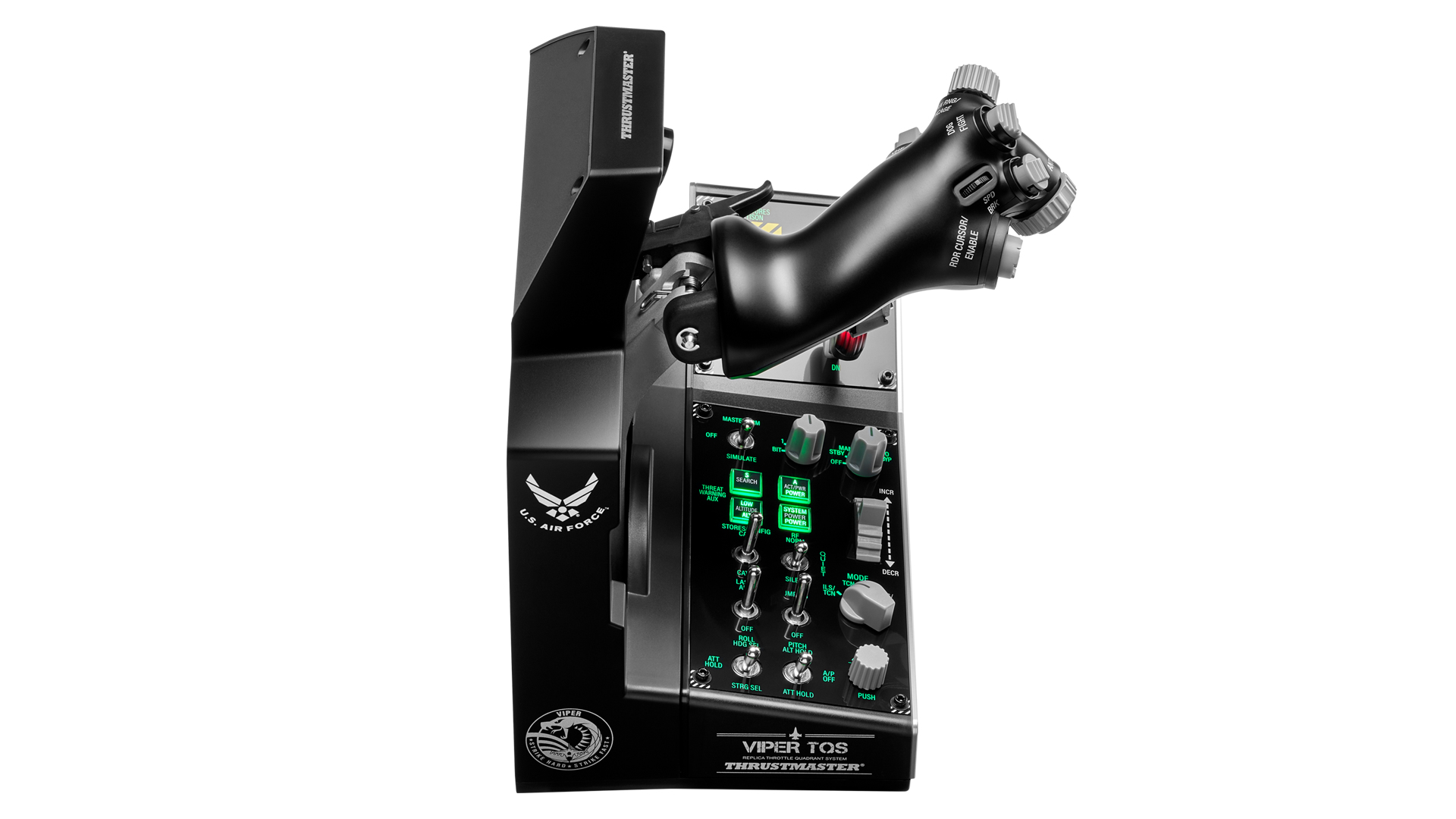 Thrustmaster VIPER TQS MISSION PACK Zwart USB Joystick + stuwkrachthendel PC - Afbeelding 2