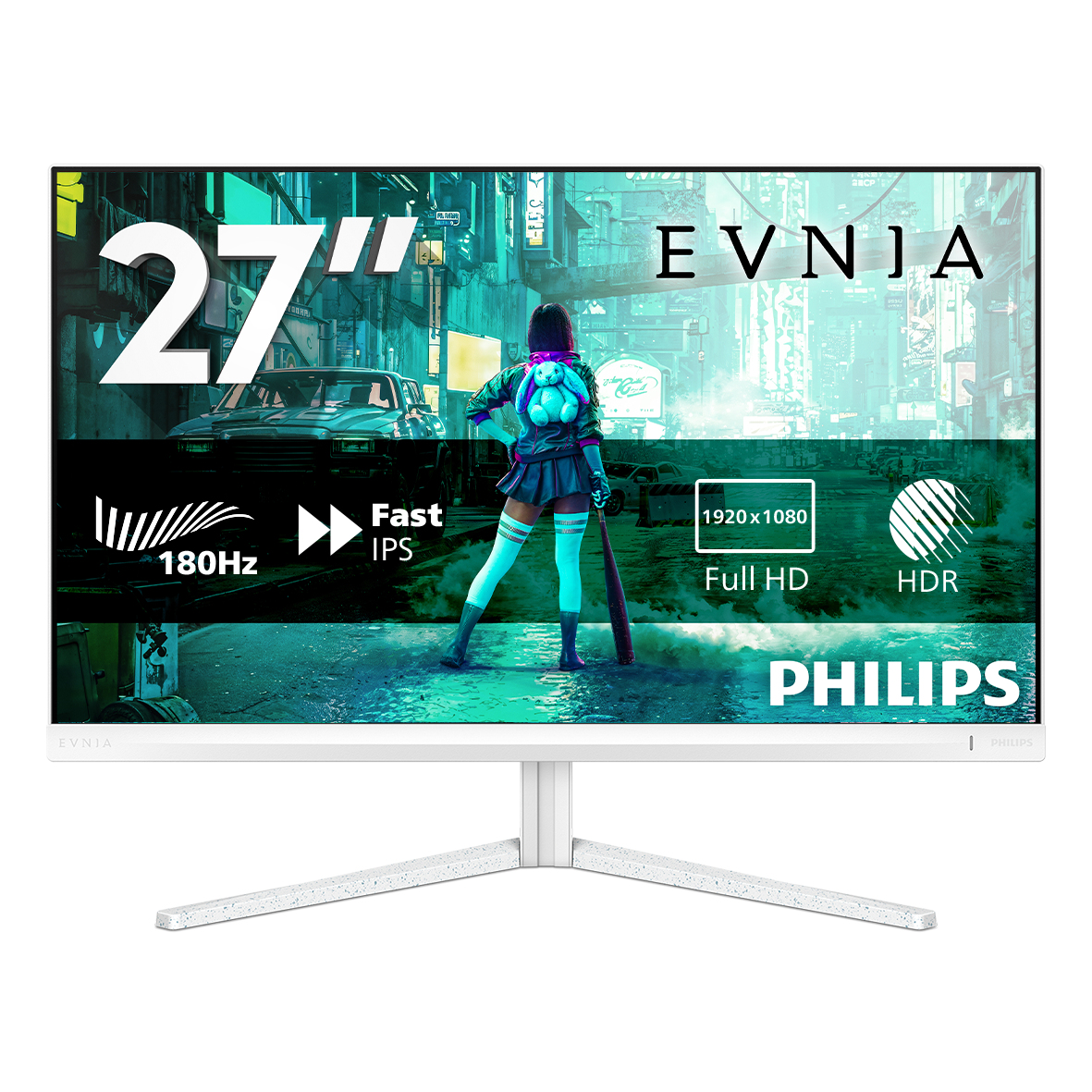 Philips Evnia 27M2N3201A/00 computer monitor 68,6 cm (27") 1920 x 1080 Pixels Full HD LCD Wit