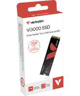 Verbatim Vi3000 256 GB M.2 PCI Express 3.0 NVMe