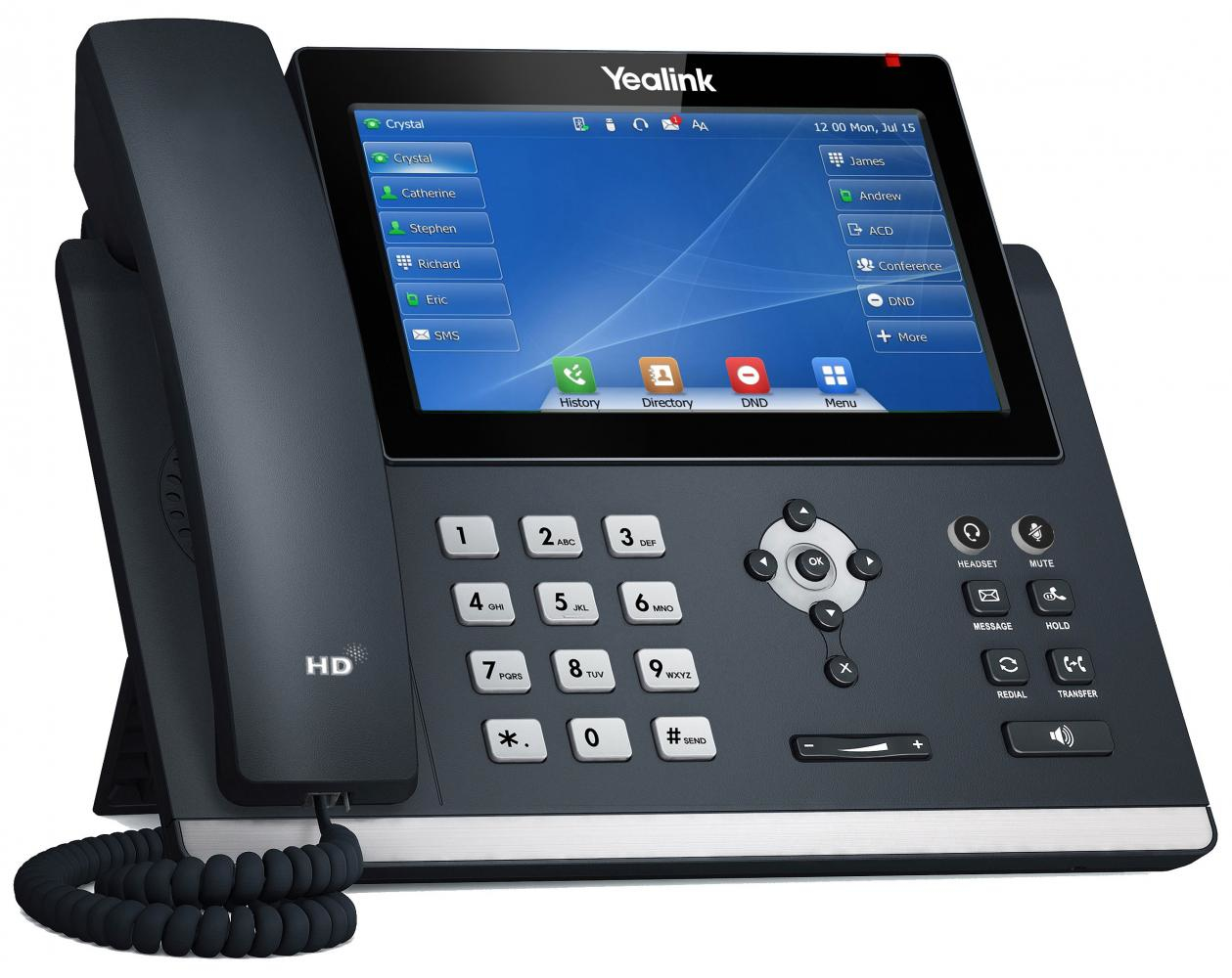 Yealink SIP-T48U IP telefoon Grijs LED Wifi - Afbeelding 2