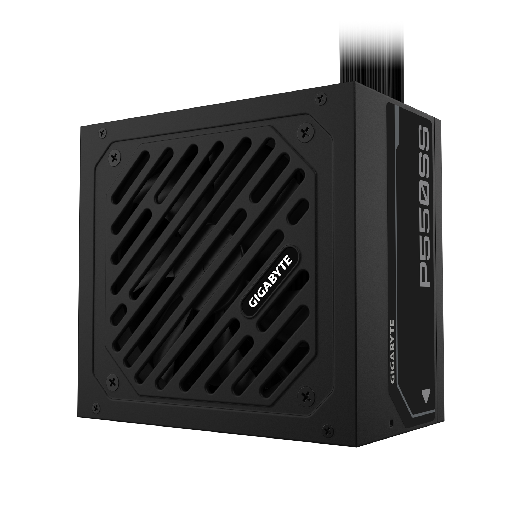 GIGABYTE P550SS power supply unit 550 W 20+4 pin ATX ATX Zwart - Afbeelding 2