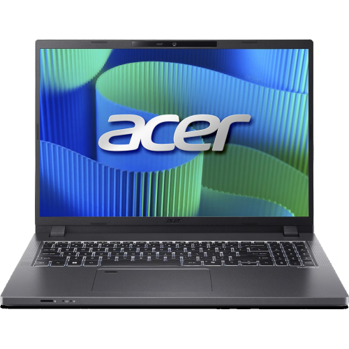 Acer TravelMate P2 TMP216-71-G3-TCO Intel Core Ultra 5 125H Laptop 40,6 cm (16") WUXGA 16 GB DDR5-SDRAM 512 GB SSD Wi-Fi 6E (802.11ax) Windows 11 Pro Grijs