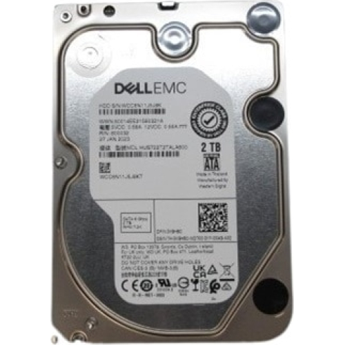 DELL 400-BRCT interne harde schijf 2 TB 7200 RPM 3.5" SATA III