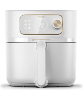 Philips 7000 series HD9876/20 friteuse Enkel 8,3 l Vrijstaand 2200 W Heteluchtfriteuse Wit