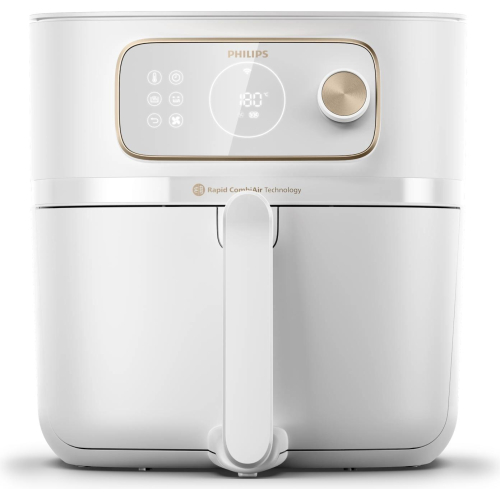 Philips 7000 series HD9876/20 friteuse Enkel 8,3 l Vrijstaand 2200 W Heteluchtfriteuse Wit