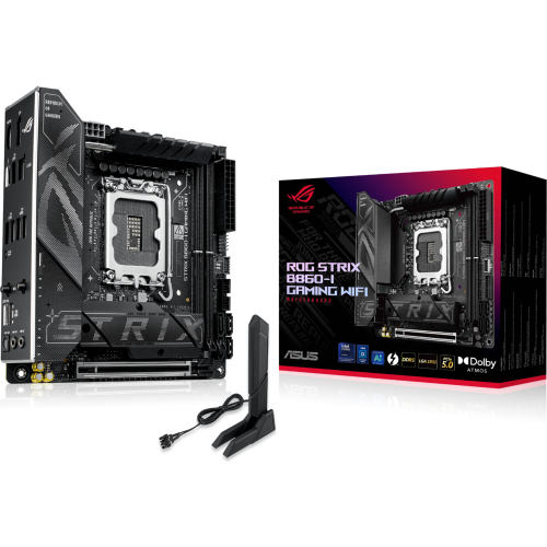 ASUS ROG STRIX B860-I GAMING WIFI Intel B860 LGA 1851 (Socket V1) mini ITX