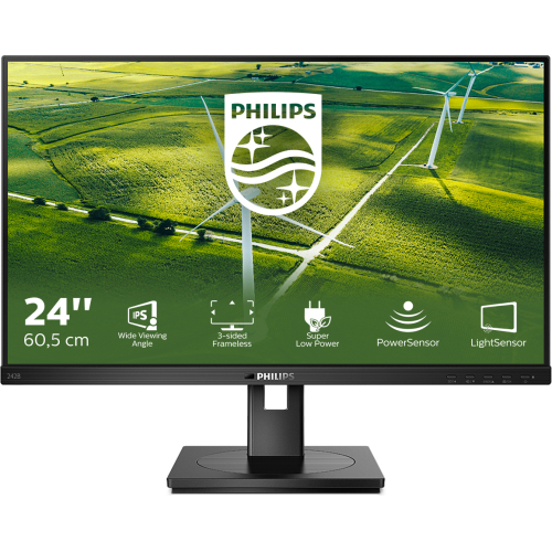 Philips 242B1G/00 computer monitor 60,5 cm (23.8") 1920 x 1080 Pixels Full HD LED Zwart