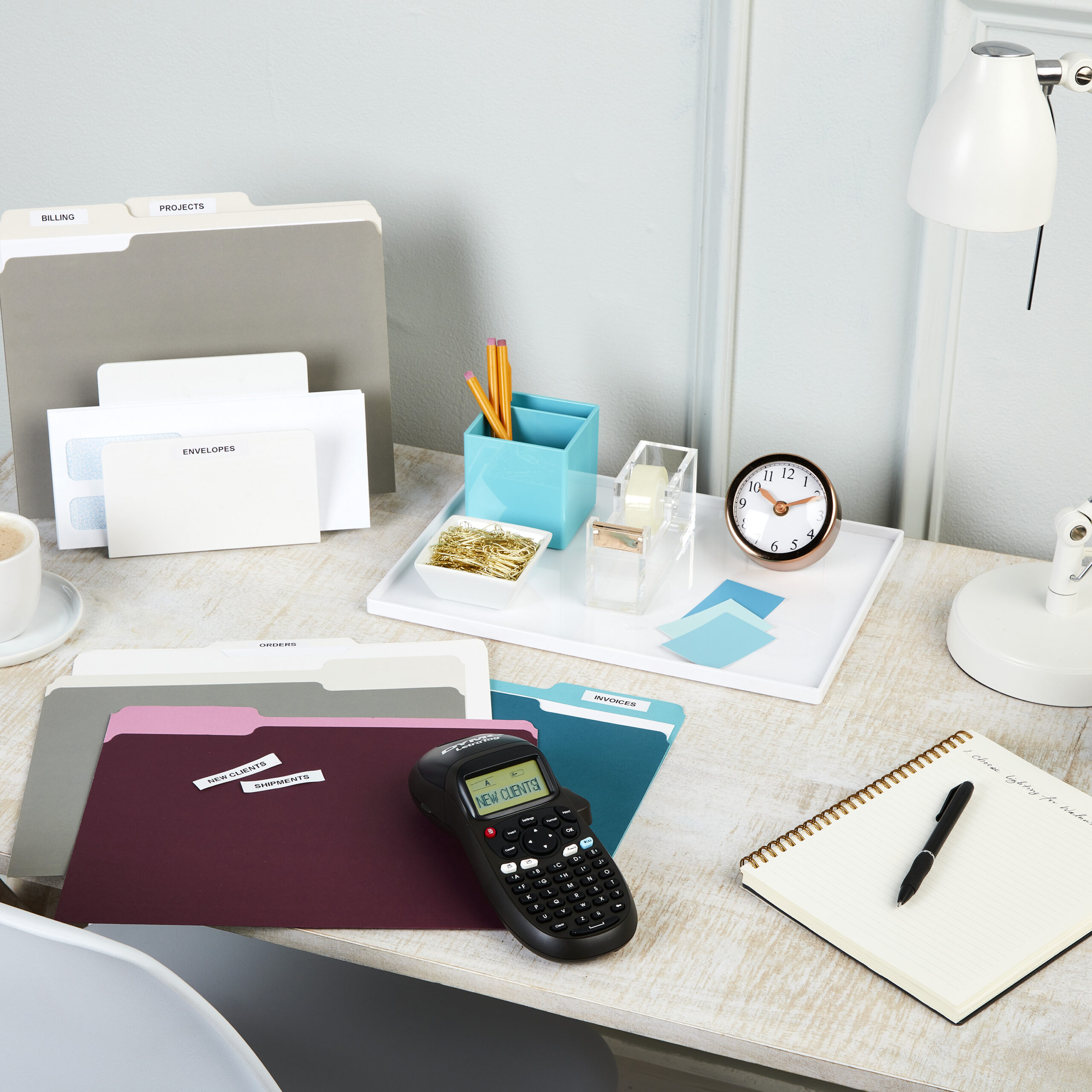 DYMO LetraTag LT-100H Labelprinter | Labelmaker met ABC-toetsenbord voor thuis en op kantoor | Zwart - Afbeelding 3