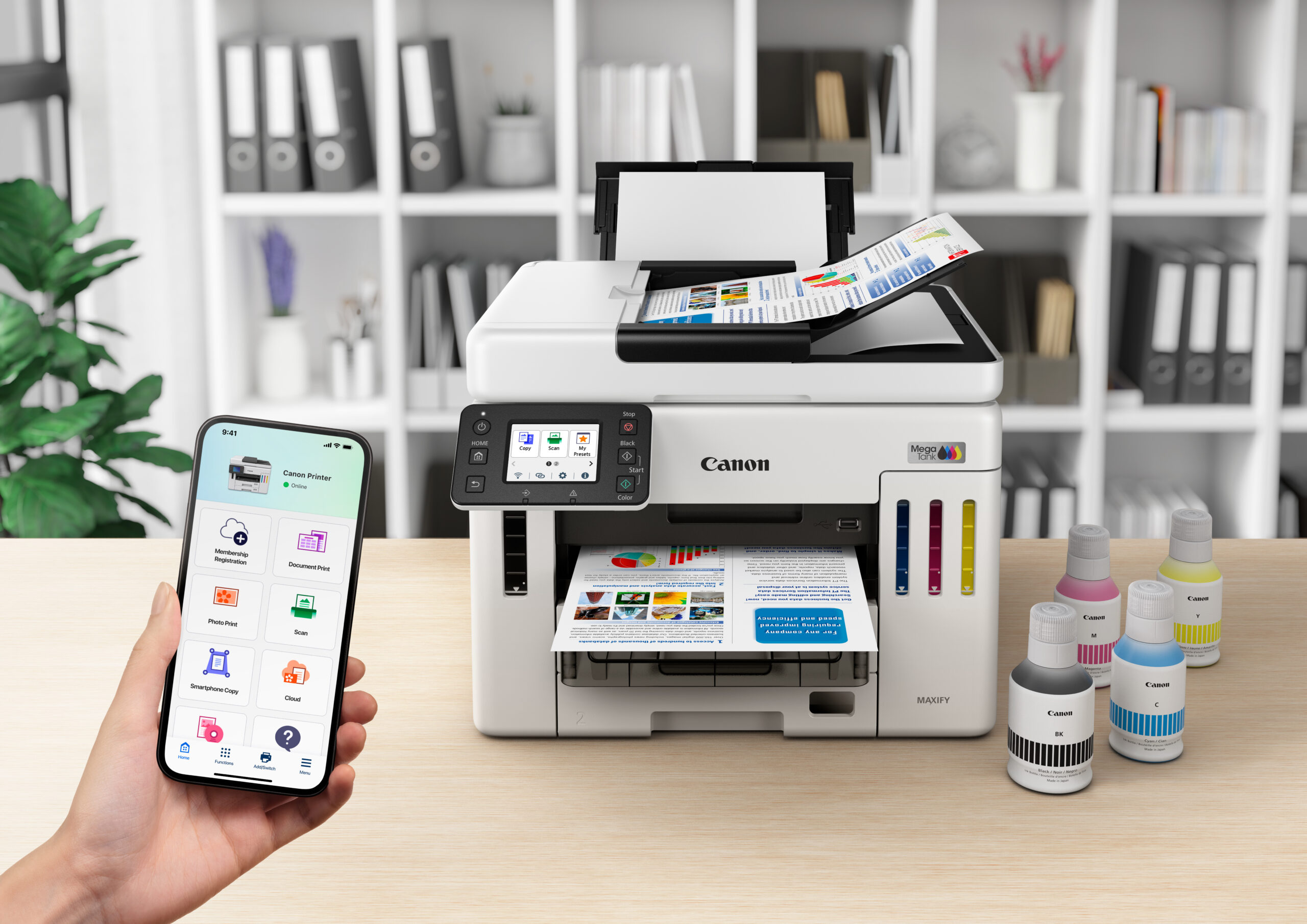 Canon MAXIFY GX7150 Inkjet A4 600 x 1200 DPI Wifi - Afbeelding 20