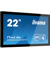 iiyama ProLite TF2234MC-B7X computer monitor 54,6 cm (21.5") 1920 x 1080 Pixels Full HD LED Touchscreen Multi-gebruiker Zwart