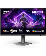 AOC G2 AG276UZD computer monitor 67,3 cm (26.5") 3840 x 2160 Pixels 4K Ultra HD OLED Zwart