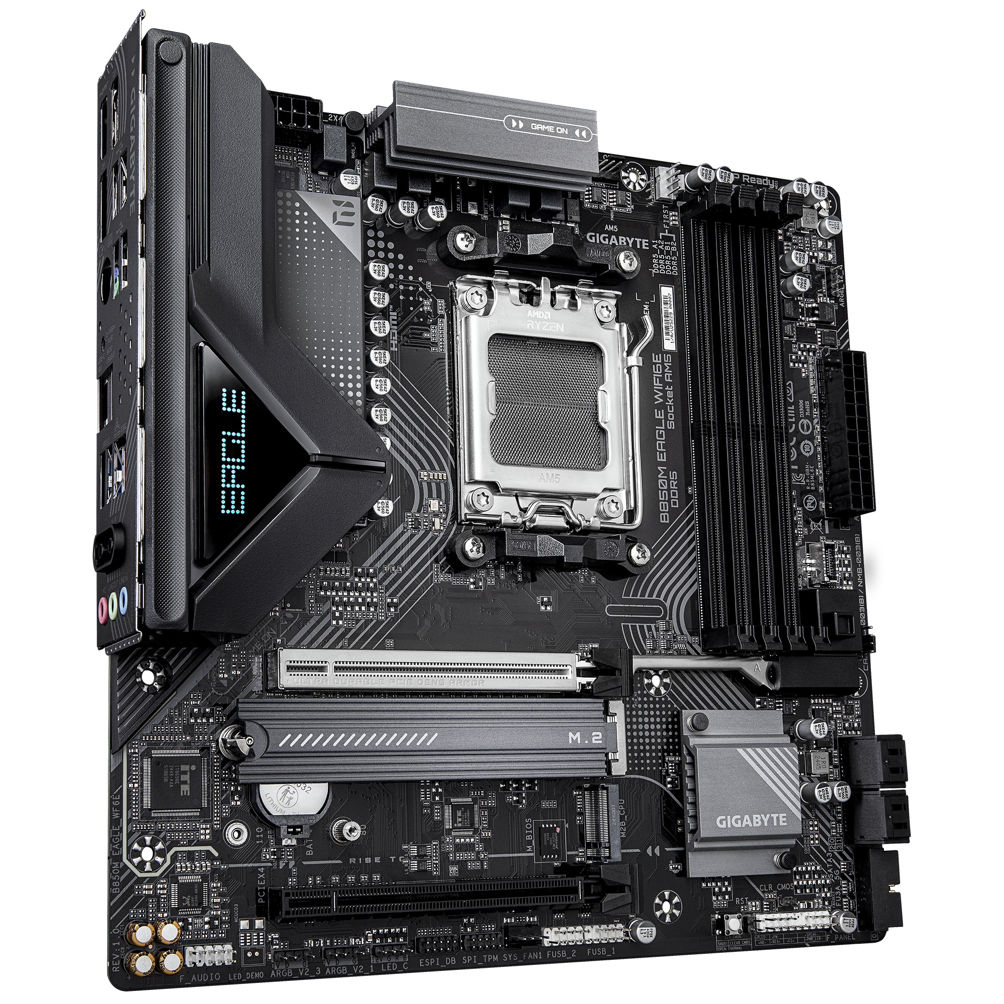 GIGABYTE B850M EAGLE WIFI6E AMD B850 Socket AM5 micro ATX - Afbeelding 3