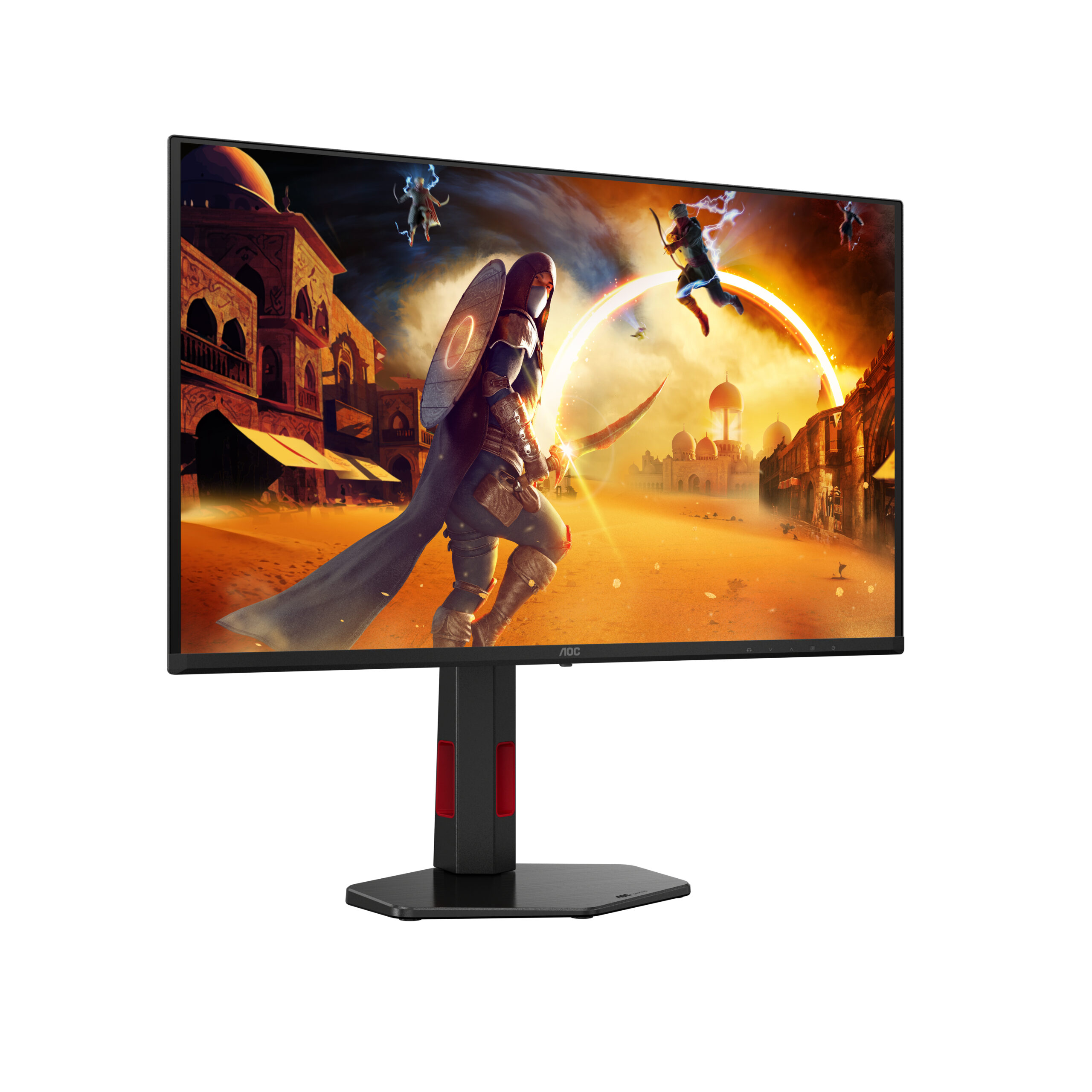 AOC G4 Q27G4SDR computer monitor 67,3 cm (26.5") 2560 x 1440 Pixels Quad HD QD-OLED Zwart, Rood - Afbeelding 6
