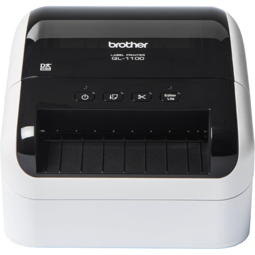 Brother QL-1100C labelprinter Direct thermisch 300 x 300 DPI 110 mm/sec Bedraad