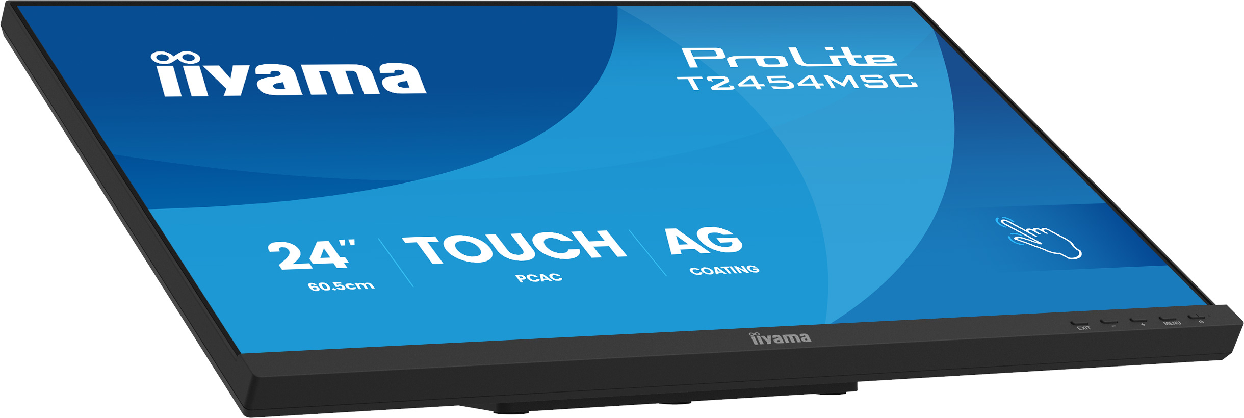 iiyama ProLite T2454MSC-B3AG computer monitor 60,5 cm (23.8") 1920 x 1080 Pixels Full HD LED Touchscreen Multi-gebruiker Zwart - Afbeelding 5