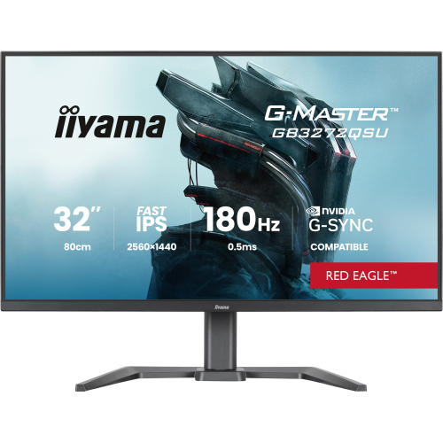 iiyama G-MASTER GB3272QSU-B1 computer monitor 80 cm (31.5") 2560 x 1440 Pixels Quad HD LED Zwart