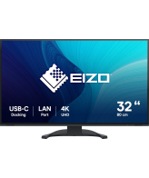 EIZO FlexScan EV3240X-BK computer monitor 80 cm (31.5") 3840 x 2160 Pixels 4K Ultra HD LCD Zwart
