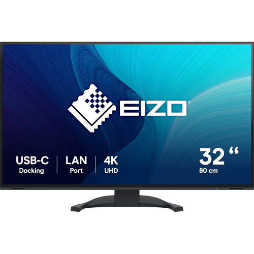 EIZO FlexScan EV3240X-BK computer monitor 80 cm (31.5") 3840 x 2160 Pixels 4K Ultra HD LCD Zwart