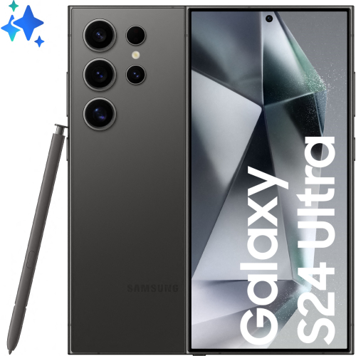 Samsung Galaxy S24 Ultra 17,3 cm (6.8") Dual SIM 5G USB Type-C 12 GB 256 GB 5000 mAh Zwart, Titanium