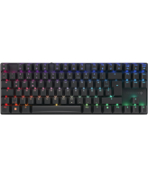 CHERRY MX 8.2 TKL Wireless RGB toetsenbord Gamen RF-draadloos + Bluetooth QWERTZ Duits Zwart